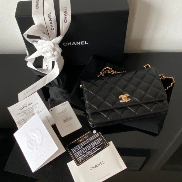 Chanel Clutch on Chain Mini Flap Bag WOC - Picture 12 of 14